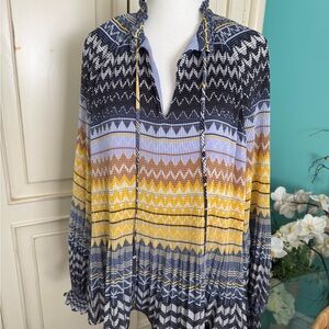 Ted Baker Multicolor Patterned Blouse